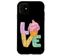 Cono de helado Love Sweet Delight Carcasa para iPhone 11