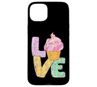 Cono de helado Love Sweet Delight Carcasa para iPhone 15 Plus