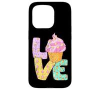 Cono de helado Love Sweet Delight Carcasa para iPhone 15 Pro