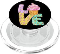 Cono de helado Love Sweet Delight PopSockets PopGrip para MagSafe