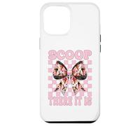 Cono de Helado niña mamá Rosa Coqueta Arco Cuchara There It Is Carcasa para iPhone 12 Pro MAX