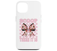 Cono de Helado niña mamá Rosa Coqueta Arco Cuchara There It Is Carcasa para iPhone 13