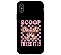 Cono de Helado niña mamá Rosa Coqueta Arco Cuchara There It Is Carcasa para iPhone X/XS