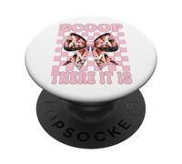 Cono de Helado niña mamá Rosa Coqueta Arco Cuchara There It Is PopSockets PopGrip Adhesivo