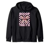 Cono de Helado niña mamá Rosa Coqueta Arco Cuchara There It Is Sudadera con Capucha
