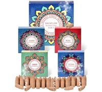 Cono de incienso de lavanda, jazmín, rosa, océano, para yoga, regalo y meditación