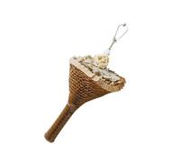 Cono de juguete para masticar loros para jaula de pájaros, perca de pie, rasgar, enriquecimiento seguro, juego para pájaros de amor, periquitos, entretenimiento de pájaros