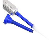 Cono de silicio extendido para Cartucho Pistola de calafateo Pieza de Repuesto Boquilla Spray sellador de Punta Larga Accesorio de jeringa 5 unids/Lote (para Cartucho Tipo Pistola de calafateo)