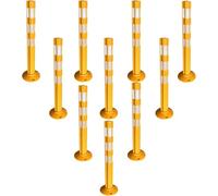 Cono De Tráfico, Cono De Construcción, Paquete De 2, 4, 5, 10, 12 O 24 Conos De Postes Delimitadores De Tráfico Portátiles, Poste De Advertencia Reflectante Para Entrada,Pack of 10-High-80cm/31.5in