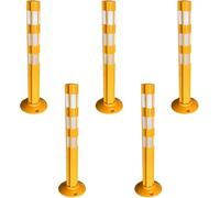 Cono De Tráfico, Cono De Construcción, Paquete De 2, 4, 5, 10, 12 O 24 Conos De Postes Delimitadores De Tráfico Portátiles, Poste De Advertencia Reflectante Para Entrada,Pack of 5-High-80cm/31.5in