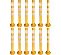 Cono De Tráfico, Cono De Construcción, Paquete De 2, 4, 5, 10, 12 O 24 Conos De Postes Delimitadores De Tráfico Portátiles, Poste De Advertencia Reflectante Para Entrada,Pack of 12-High-80cm/31.5in