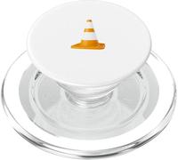 Cono de tráfico Orange Highway PopSockets PopGrip para MagSafe
