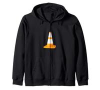 Cono de tráfico Orange Highway Sudadera con Capucha