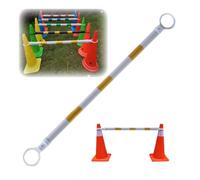 Cono de tráfico retráctil portátil de 4,1 a 6,56 pies, Cono Reflectante for estacionamiento en Carretera, Ideal for Conos y barreras de construcción.(Yellow and Black,1pc)