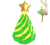 Cono Imposible Impreso en 3 D - Escultura en , Juguete De Escritorio para Árbol De Navidad | Decoración De Escritorio Interactiva para El Hogar Y La Oficina, Divertido Regalo Creativo para Aliv