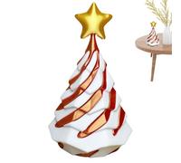 Cono Imposible Impreso en 3 D - Escultura en , Juguete De Escritorio para Árbol De Navidad | Decoración De Escritorio Interactiva para El Hogar Y La Oficina, Divertido Regalo Creativo para Aliv