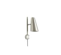 Woud Lámpara de pared Cono Satin