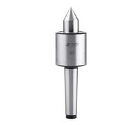 Cono Mt2- Cono Morse precisión Rotary vivo Rotatorio centro de fresado de la forma cónica Metal Work Torno herramienta de Chrome
