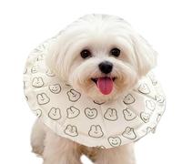 Cono para gatos - Collar adorable anti-lamiendo - Cono para perro lindo, suave, impermeable y antimordeduras - Cuidado de heridas animales, uso doméstico, diario, viajes todas las estaciones