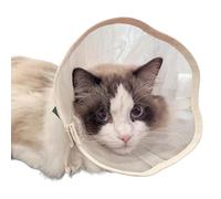 Cono para perros - Protector de cuello antiarañazos | Collar para gatos y cono de perros de malla cómoda, cachorros y animales de talla pequeña, mediana y , interior exterior, viaje y paseo