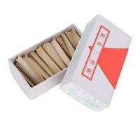 Cono pirométrico 5# para horno cerámico, cono de medición de alta temperatura, cono de arcilla resistente al fuego de 1230℃ con base refractaria, indicador preciso de sinterización