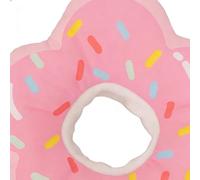 Cono protector para gato, dona de recuperación, forma de flor, collar E suave e impermeable, accesorio de disfraz, prevención de arañazos en las uñas, collar de cono de gato para perros en