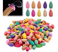 Cono Sándalo Natural, 400PCS Natural Incienso Conos, Incienso de Cascada, Conos Incienso de Reflujo