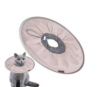 Cono Suave para Gatos - Collar de recuperación para Gatos para Evitar lamer heridas | Collar de recuperación Ajustable para Gatos, Cono Ligero para Que los Perros dejen de lamer y rayar