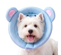 Cono suave para perro, cubierta suave antilamidas, contorno del cono de recuperación de heridas de gatito, para gatitos de raza pequeña, mediana y , viajes en interiores, esterilización, heridas