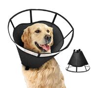 Cono Suave Para Perros | Guardia Protectora Ajustable Anti-Lamida, Cono Transpirable para Mascotas | Para el Cuidado de los Gatos, la Protección de Heridas, el Cuidado del Cuello y la Salud