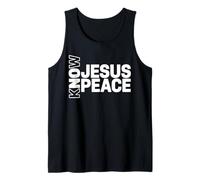 Conoce a Jesús Conoce la Paz Religión Dios Iglesia Regalos Cristianos Camiseta sin Mangas
