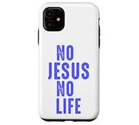 Conoce a Jesús Vida Fe Religioso Cristianismo Biblia Regalo Carcasa para iPhone 11