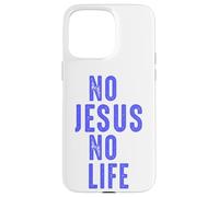Conoce a Jesús Vida Fe Religioso Cristianismo Biblia Regalo Carcasa para iPhone 15 Pro MAX