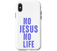 Conoce a Jesús Vida Fe Religioso Cristianismo Biblia Regalo Carcasa para iPhone X/XS