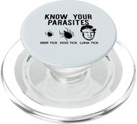 Conoce Que Sus PARÁSITOS RESISTEN Funny Trump Meme PopSockets PopGrip para MagSafe