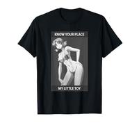 Conoce tu Lugar Mi Amor Femdom Waifu Anime Fans 3 Camiseta