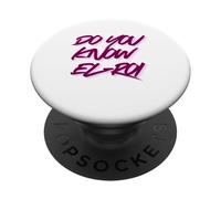 ¿Conoces a El-ROI? El Dios Que ve. Jehová. Jesucristo PopSockets PopGrip Adhesivo