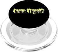 Conócete a ti Mismo Filosofía Griega Know Thyself PopSockets PopGrip para MagSafe