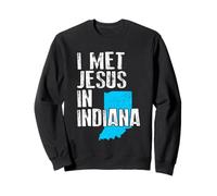 Conocí a Jesús en Indiana - Novedad Cristiana Sudadera