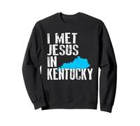 Conocí a Jesús en Kentucky - Novedad Cristiana Sudadera