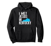 Conocí a Jesús en Kentucky - Novedad Cristiana Sudadera con Capucha