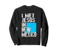 Conocí a Jesús en Nuevo México - Novedad Cristiana Sudadera
