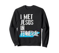Conocí a Jesús en Tennessee - Novedad Cristiana Sudadera
