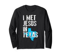 Conocí a Jesús en Texas - Novedad Cristiana Manga Larga