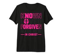 Conocido Amado perdonado Hecho Nuevo en Cristo Cita Cristiana Camiseta Premium