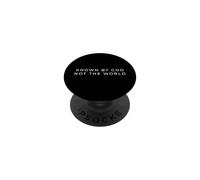 Conocido por Dios, no el Mundo Cristiano Minimalista PopSockets PopGrip Adhesivo