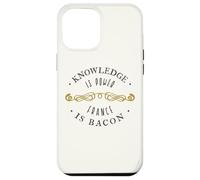 Conocimiento Divertido Poder Francia Tocino Meme Carcasa para iPhone 12 Pro MAX