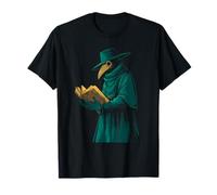 Conocimiento Prohibido Oculto Plaga Doctor Arte Gótico Camiseta