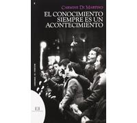 Conocimiento Siempre Es Un Acontecimient (Cuadernos de frontera)