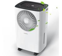 CONOPU Deshumidificador 12L/día, Drenaje Continuo, Deshumidificación Automática, Modo de Sueño, Temporizador de 24 Horas, Deshumidificadors Bajo Consumo, Brindándote una Experiencia Cómoda y Seca